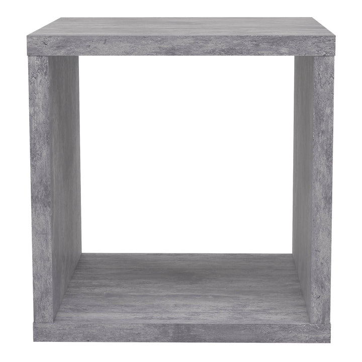 Mauro Singular Storage Unit in Concrete Grey - TidySpaces