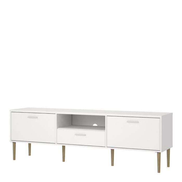 Media TV-Unit with 2 Doors + 1 Drawer - TidySpaces