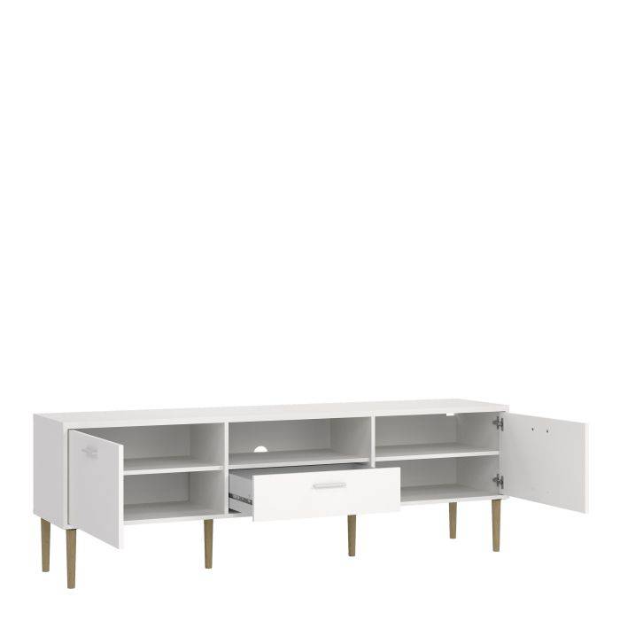 Media TV-Unit with 2 Doors + 1 Drawer - TidySpaces