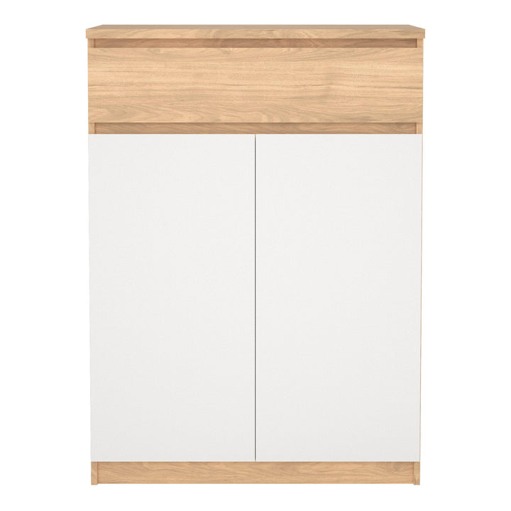 Naia Shoe Cabinet with 2 Doors +1 Drawer - TidySpaces