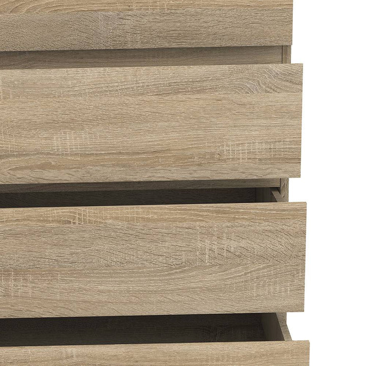 Nova Chest of 5 Drawers in Oak - TidySpaces