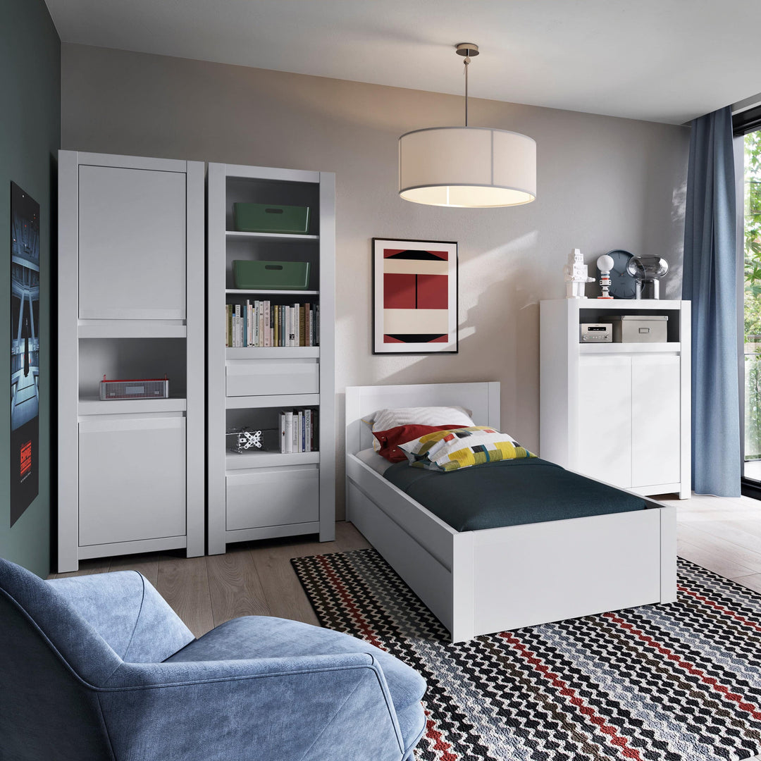 Novi 2 Door Chiffonier in Alpine White - TidySpaces