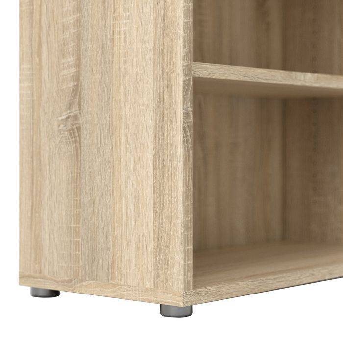 Prima Bookcase 4 Shelves in Oak - TidySpaces