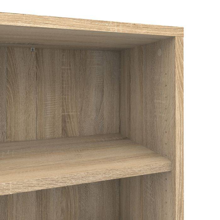 Prima Bookcase 5 Shelves in Oak - TidySpaces