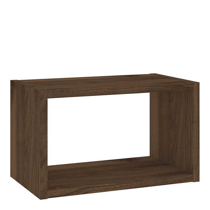 Wall Shelf Unit in Walnut - TidySpaces