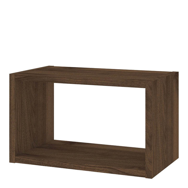 Wall Shelf Unit in Walnut - TidySpaces