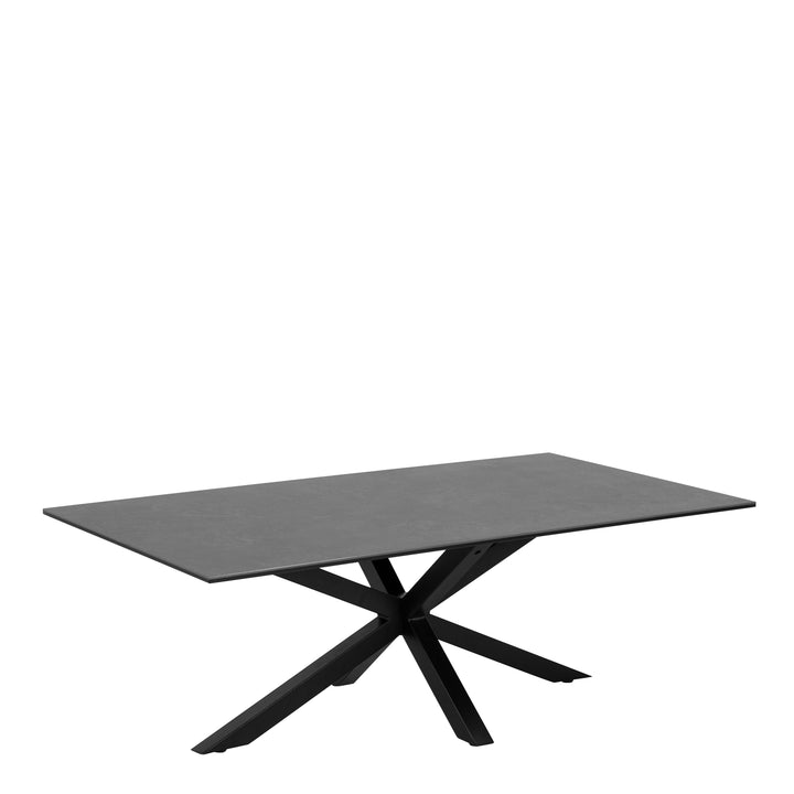 Heaven Ceramic Coffee Table in Black - TidySpaces