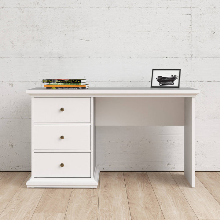 Paris Desk in White - TidySpaces