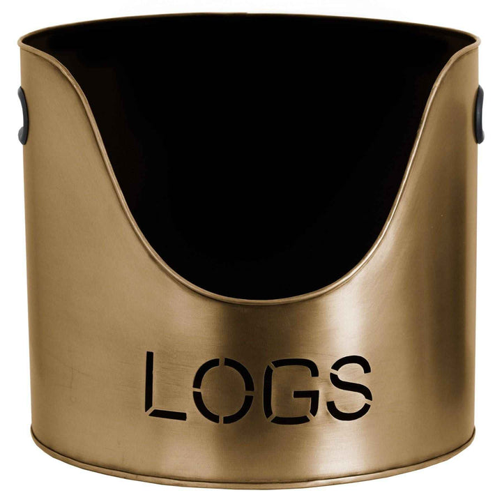 Logs And Kindling Buckets & Matchstick Holder in Various Finishes