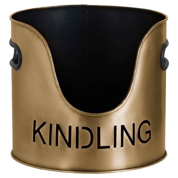 Logs And Kindling Buckets & Matchstick Holder in Various Finishes
