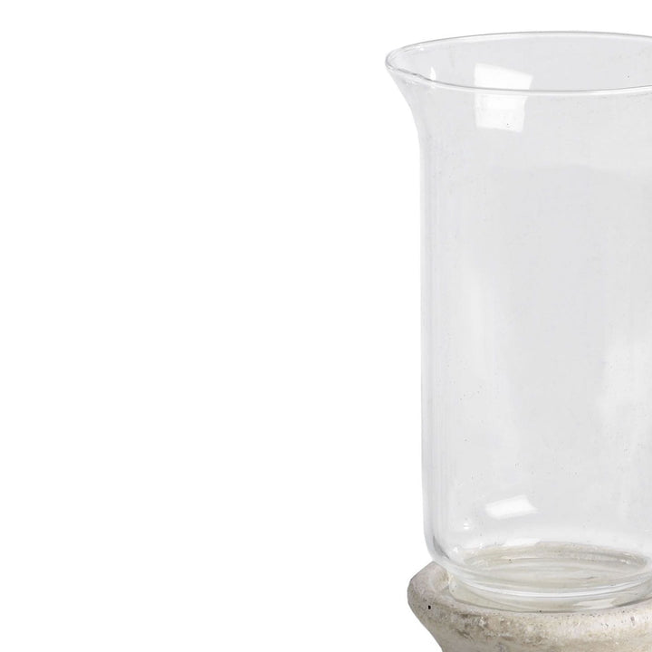 Stone Based Hurricane Lantern - TidySpaces