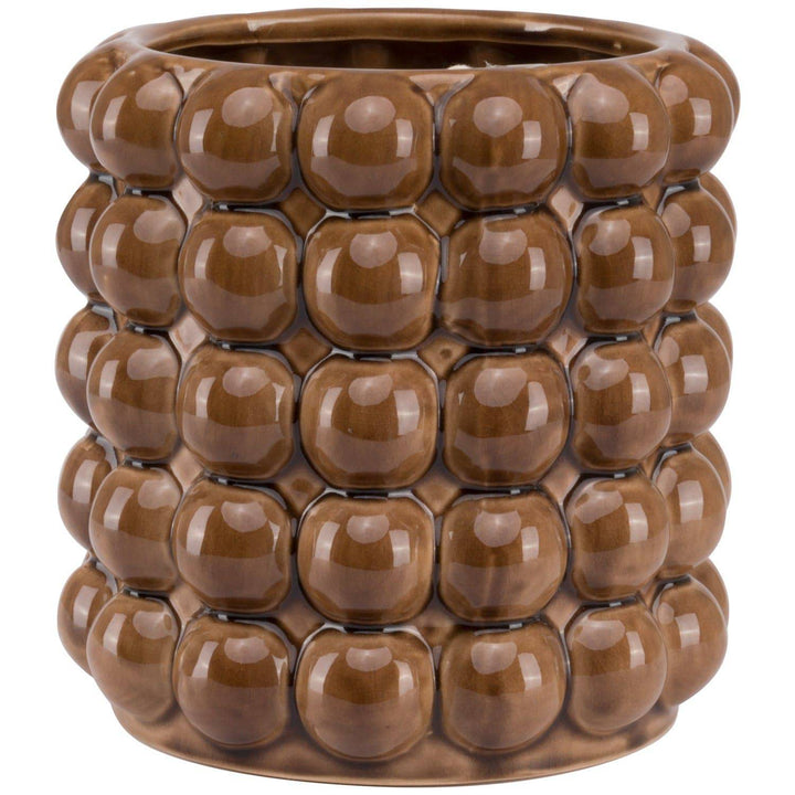 Seville Collection Large Caramel Bubble Planter CERAMIC - TidySpaces