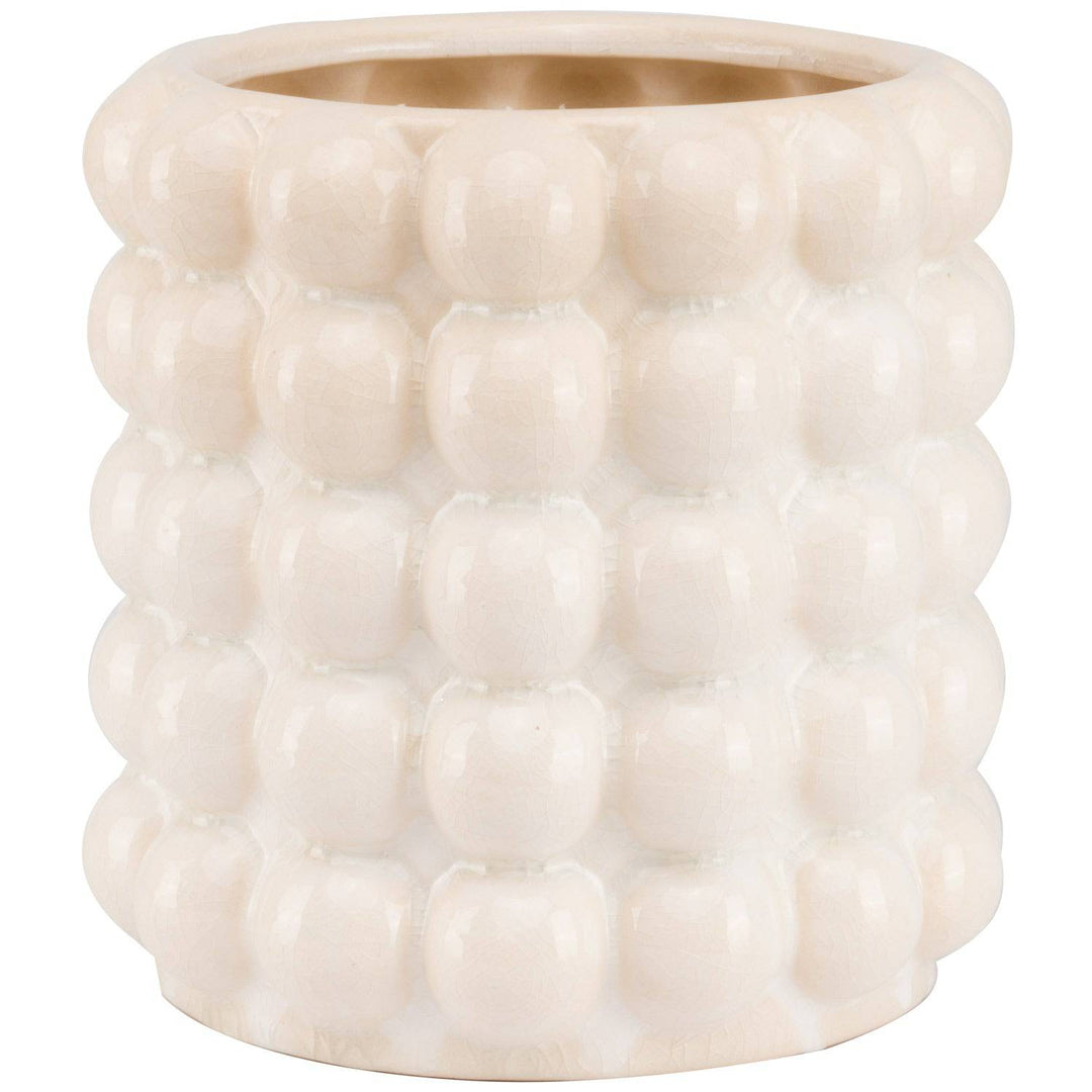 Seville Collection Large Cream Bubble Panter CERAMIC - TidySpaces