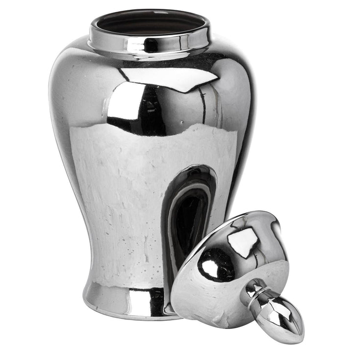 Chrome Large Ginger Jar - TidySpaces