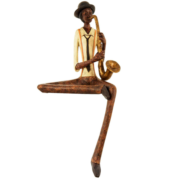 Sitting Jazz Band Saxophonist - TidySpaces