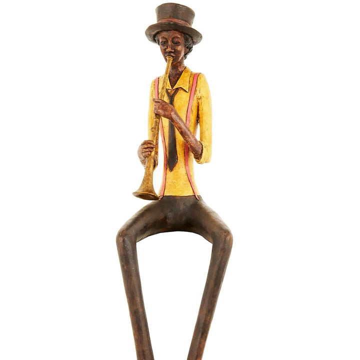 Sitting Jazz Band Trumpeter - TidySpaces