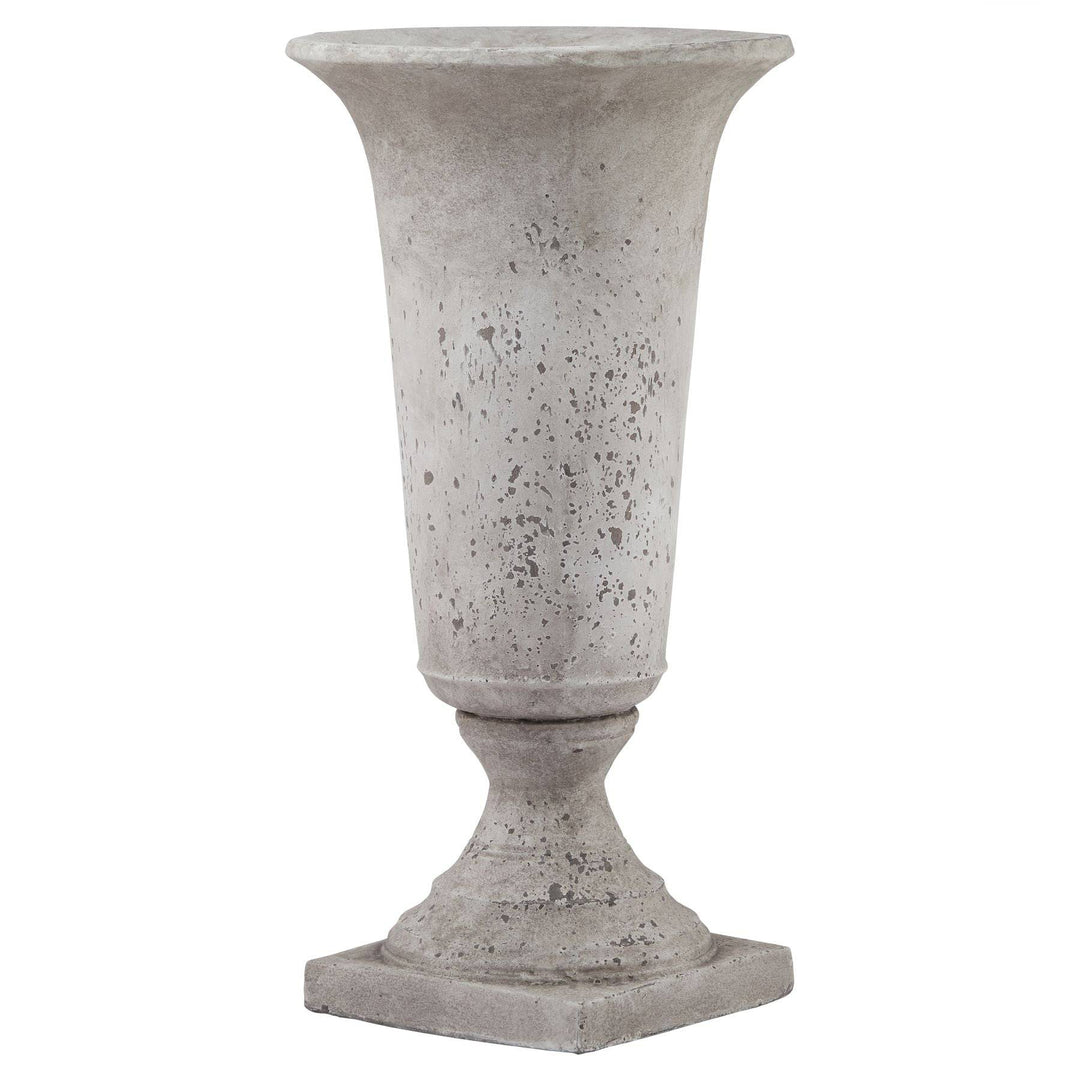 Stone Effect Urn Planter STONE CERAMIC - TidySpaces