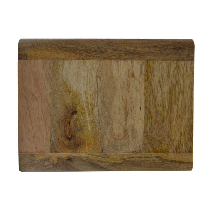 Oak-ish 2 Drawer Floating Bedside - TidySpaces