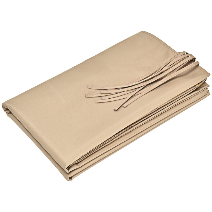 Sun Block Shade Cloth with Taped Edge Copper Grommets - TidySpaces