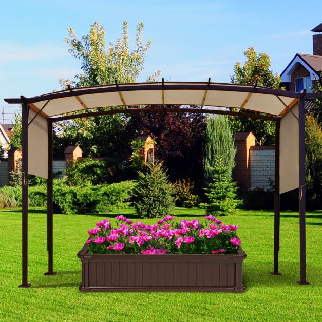 Sun Block Shade Cloth with Taped Edge Copper Grommets - TidySpaces