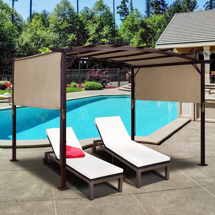 Sun Block Shade Cloth with Taped Edge Copper Grommets - TidySpaces