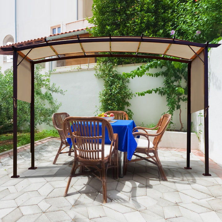 Sun Block Shade Cloth with Taped Edge Copper Grommets - TidySpaces