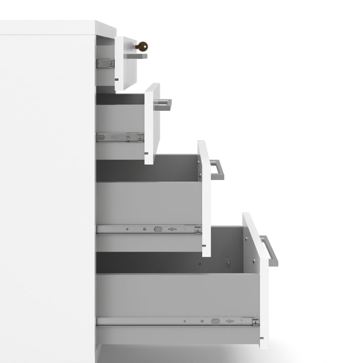 Prima Mobile cabinet in White - TidySpaces