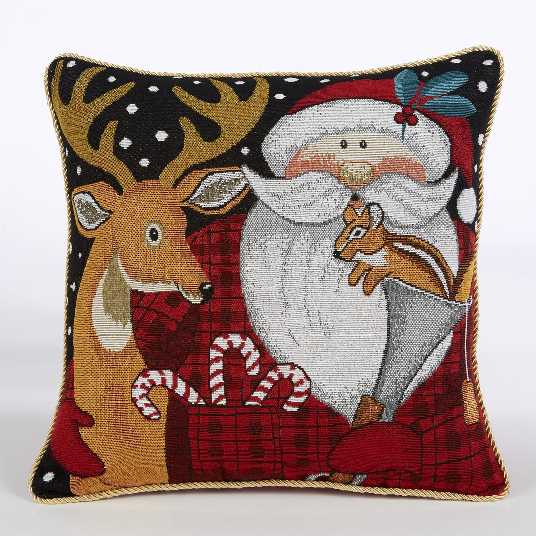 santa-raindeer cushion - tidyspaces.co.uk