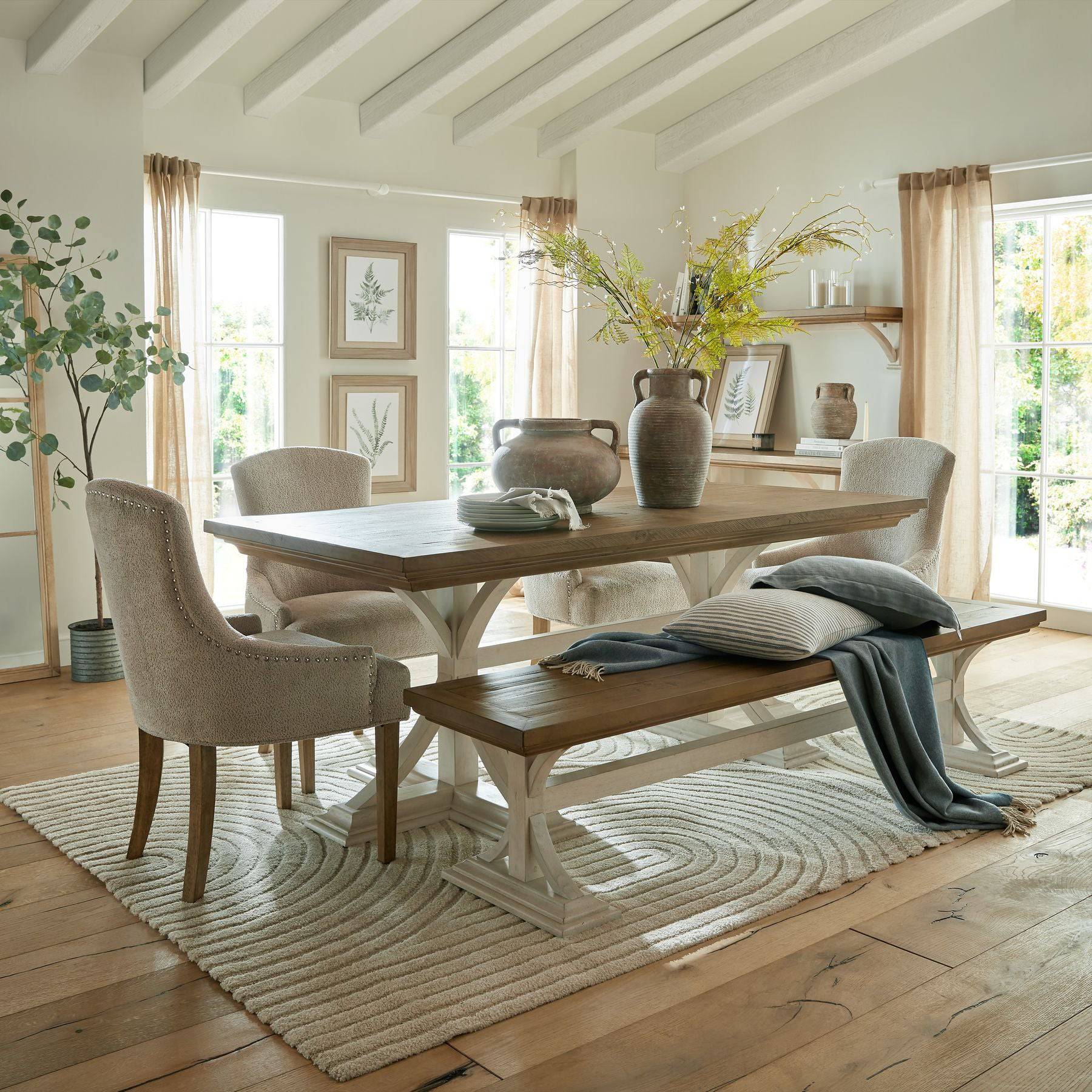 Stylish Dining Benches enhance your dining area with comfort and elegance, perfect for family gatherings. TidySpaces