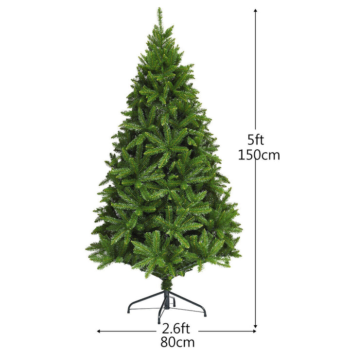 5 FT Artificial Christmas Tree with 600 Branch Tips