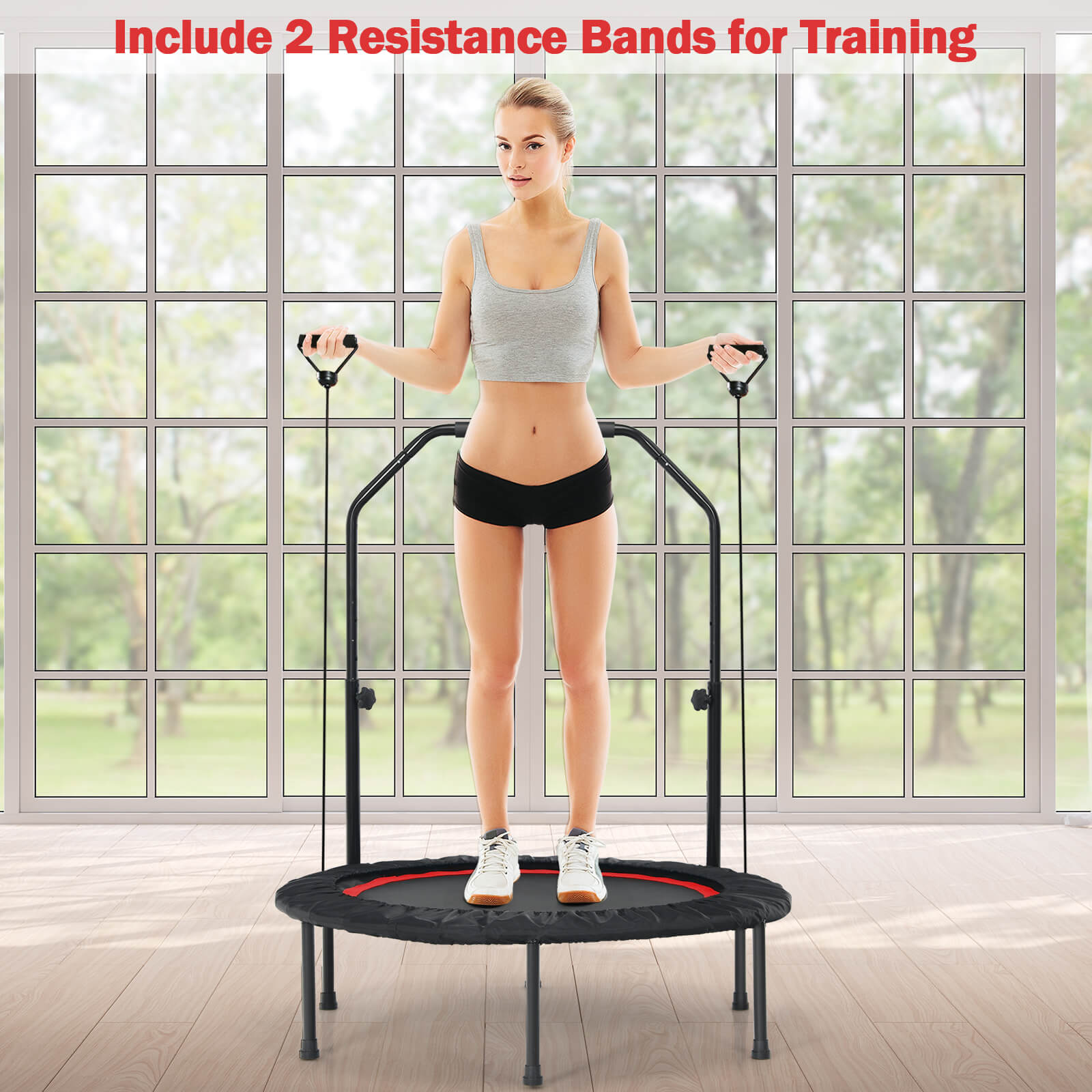 Resistance trampoline outlet