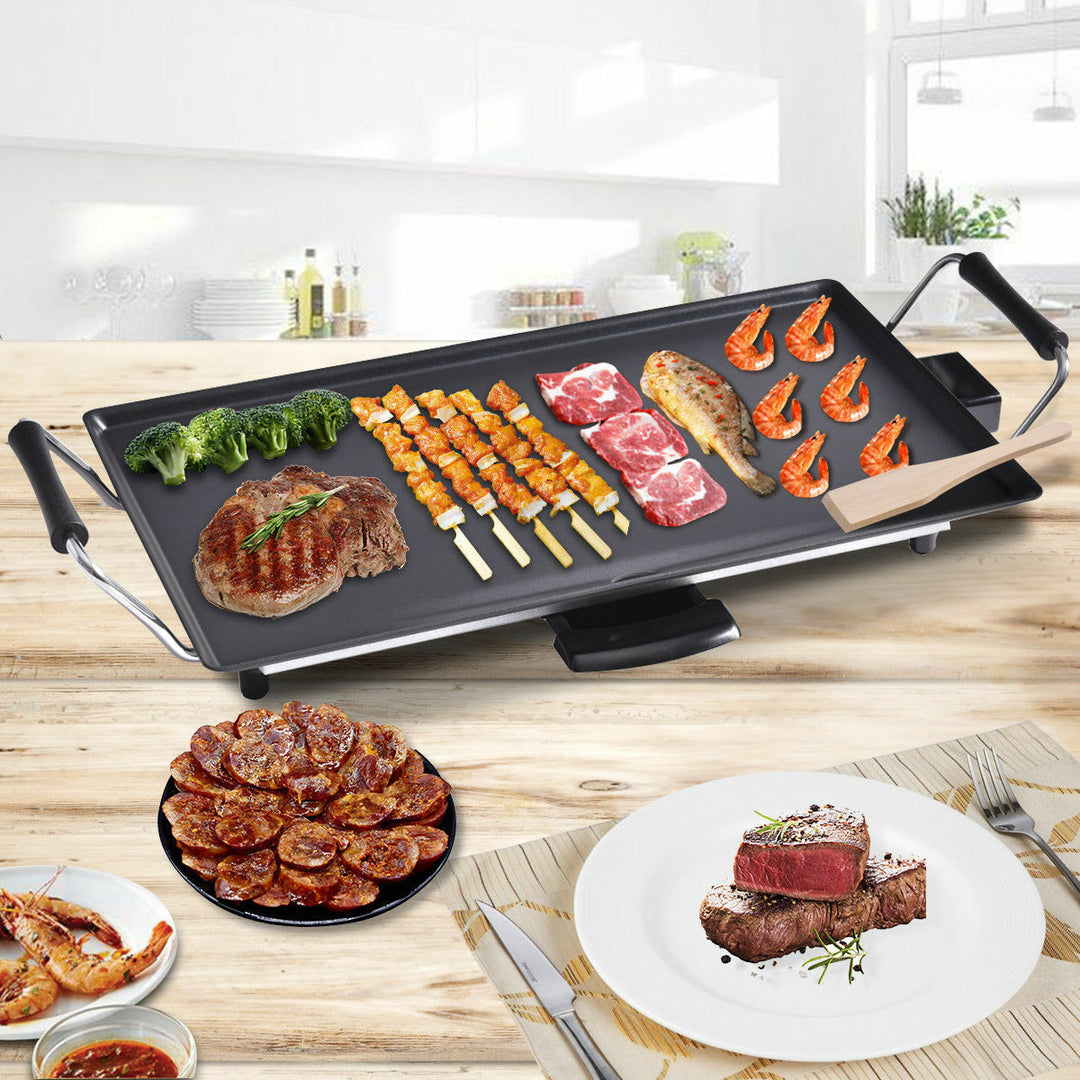 48 x 27cm Electric Teppanyaki Table Griddle