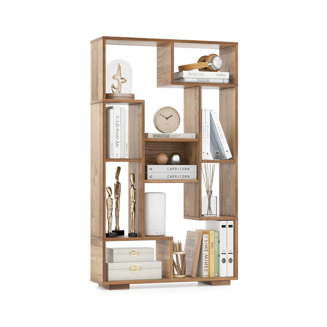 120cm Tall Bookshelf with Anti tipping Kits for Home Office