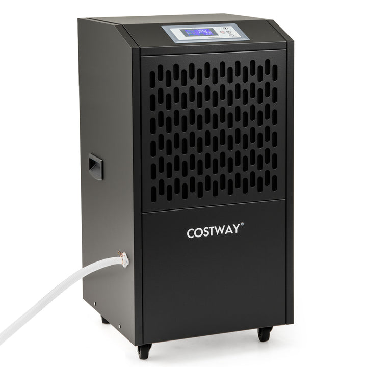 120L Commercial Industrial Dehumidifier for Spaces up to 500㎡-Black
