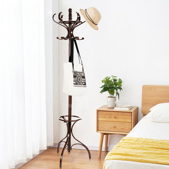 Wooden Coat and Hat Stand - TidySpaces