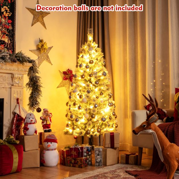 Illuminated Artificial Christmas tree with 140/200 LED lights