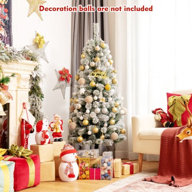 Illuminated Artificial Christmas tree with 140/200 LED lights