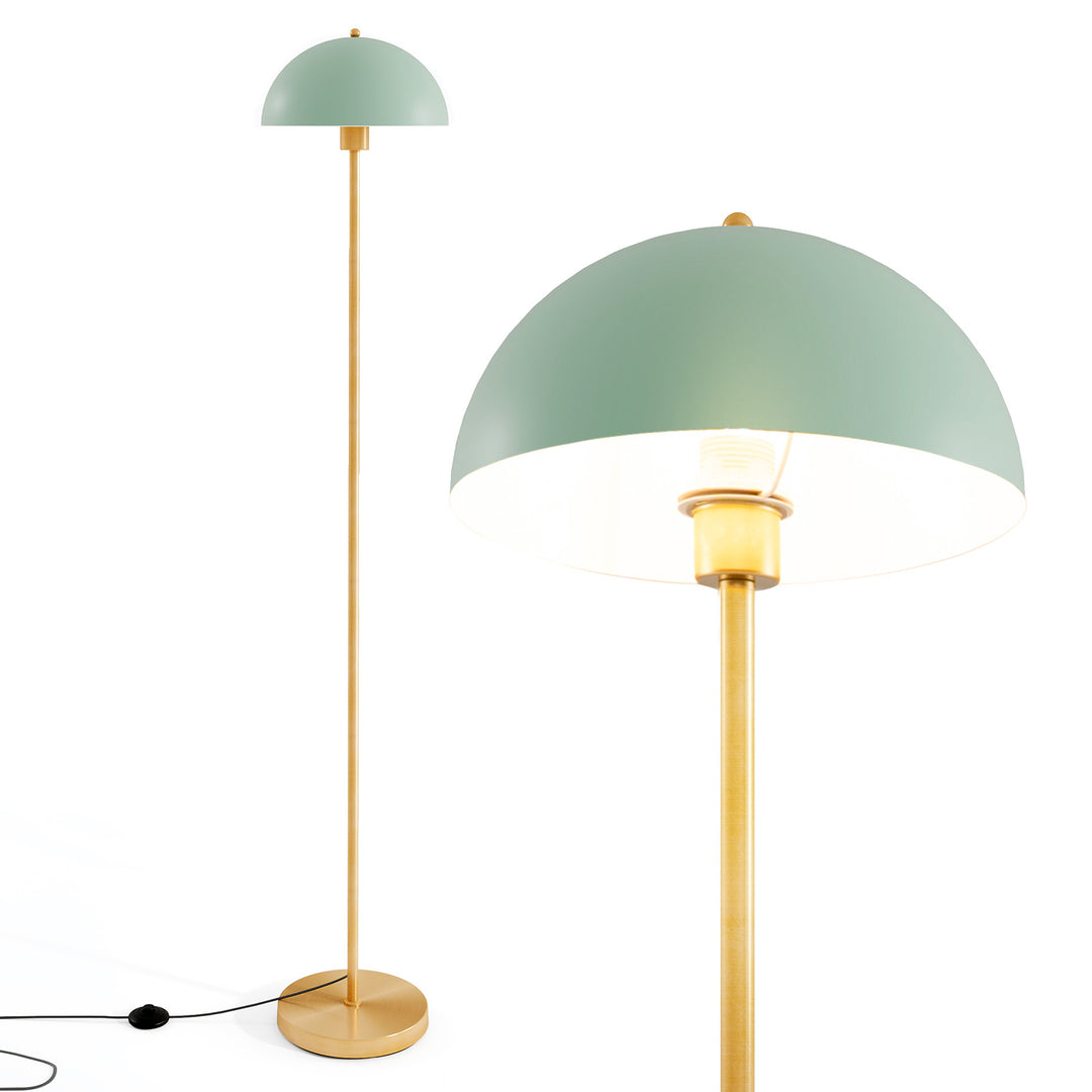 163cm Floor Lamp Standing Lamp with Shatterproof Lampshade - TidySpaces