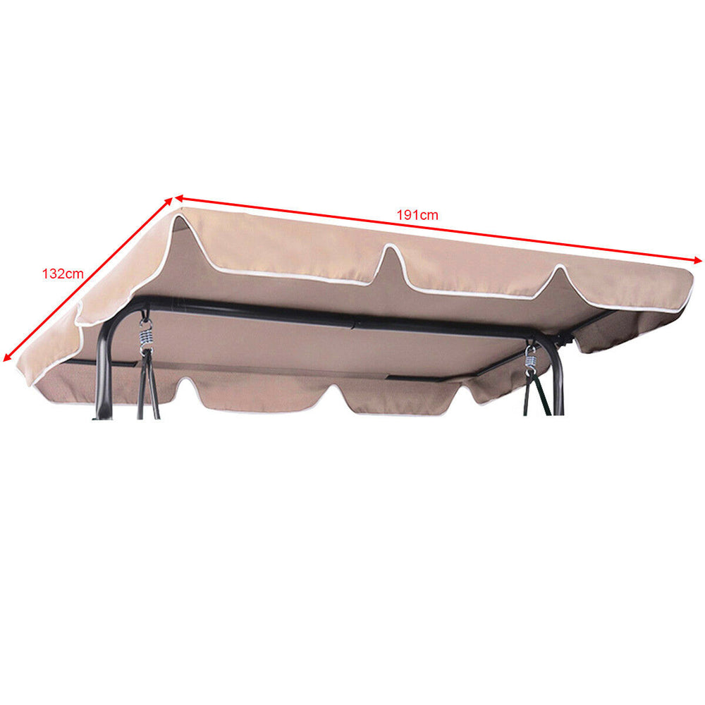 132 x 191cm Replacement Swing Canopy Cover - TidySpaces