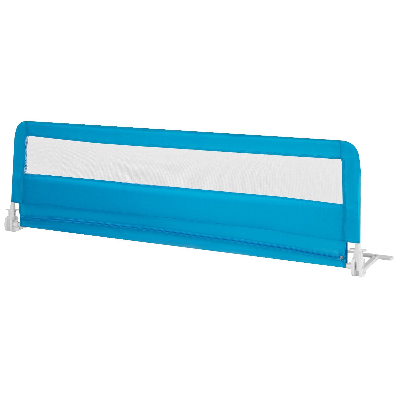 180CM Foldable Baby Bed Rail Guard with Removable Cover and Safety Str TidySpaces