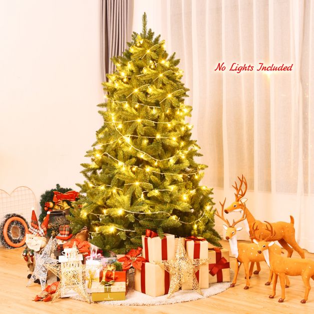 180 cm Artificial Christmas Tree Premium Hinged with 1250 Branch Tips
