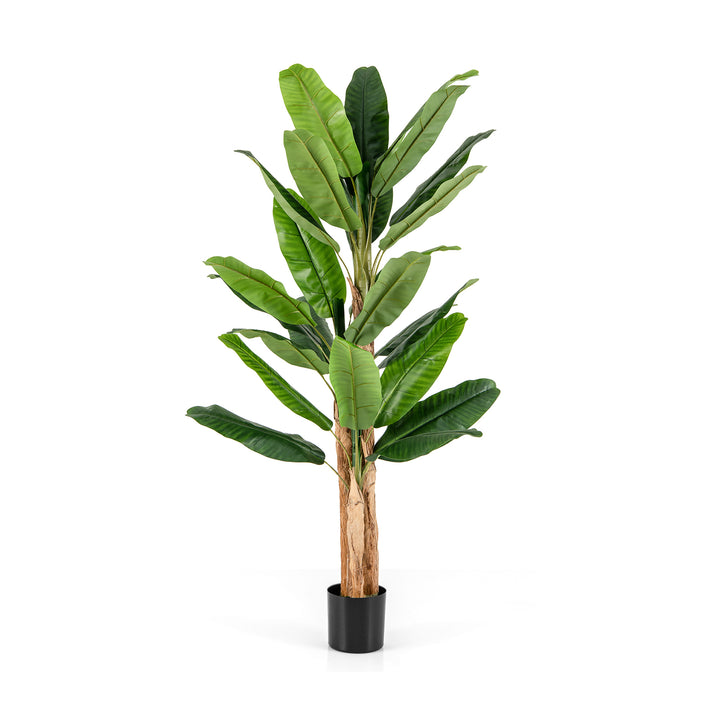 195cm Tall Artificial Banana Tree with 27 Large Leaves