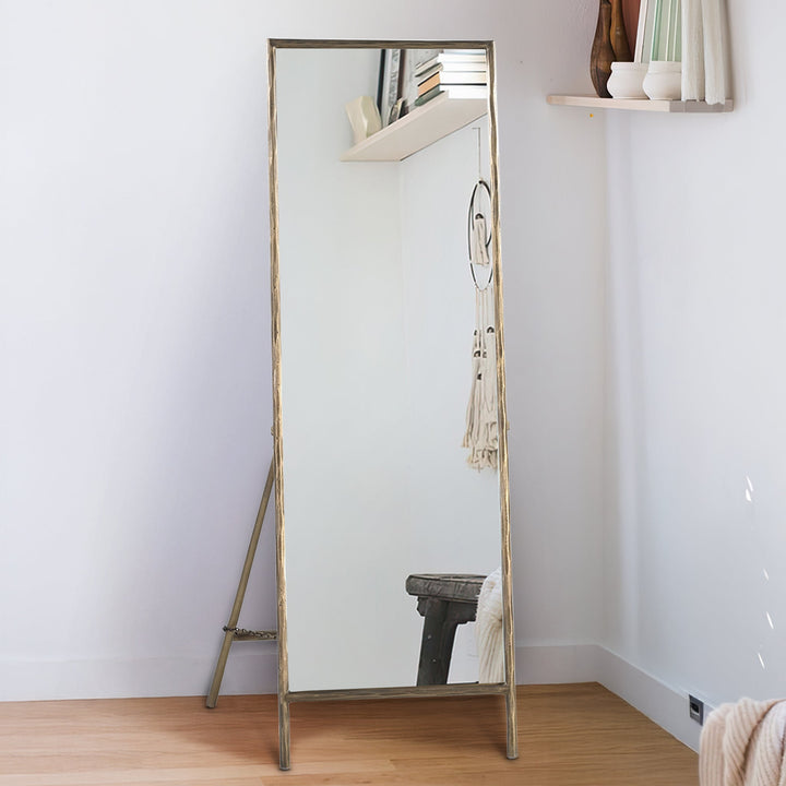 Rone Floor Stand Iron Mirror
