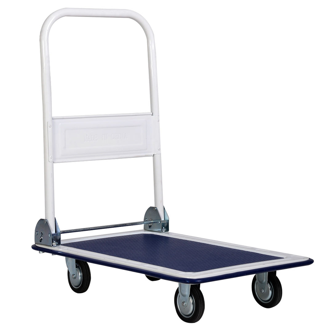 150 kg Platform Cart Dolly Folding Foldable Moving Truck - TidySpaces