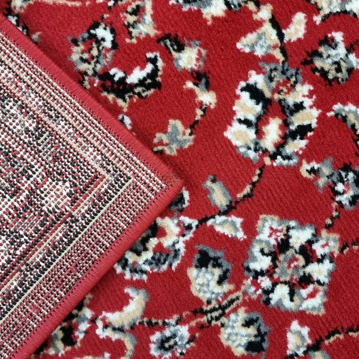 Traditional Oriental Rug Red Soft Carpet