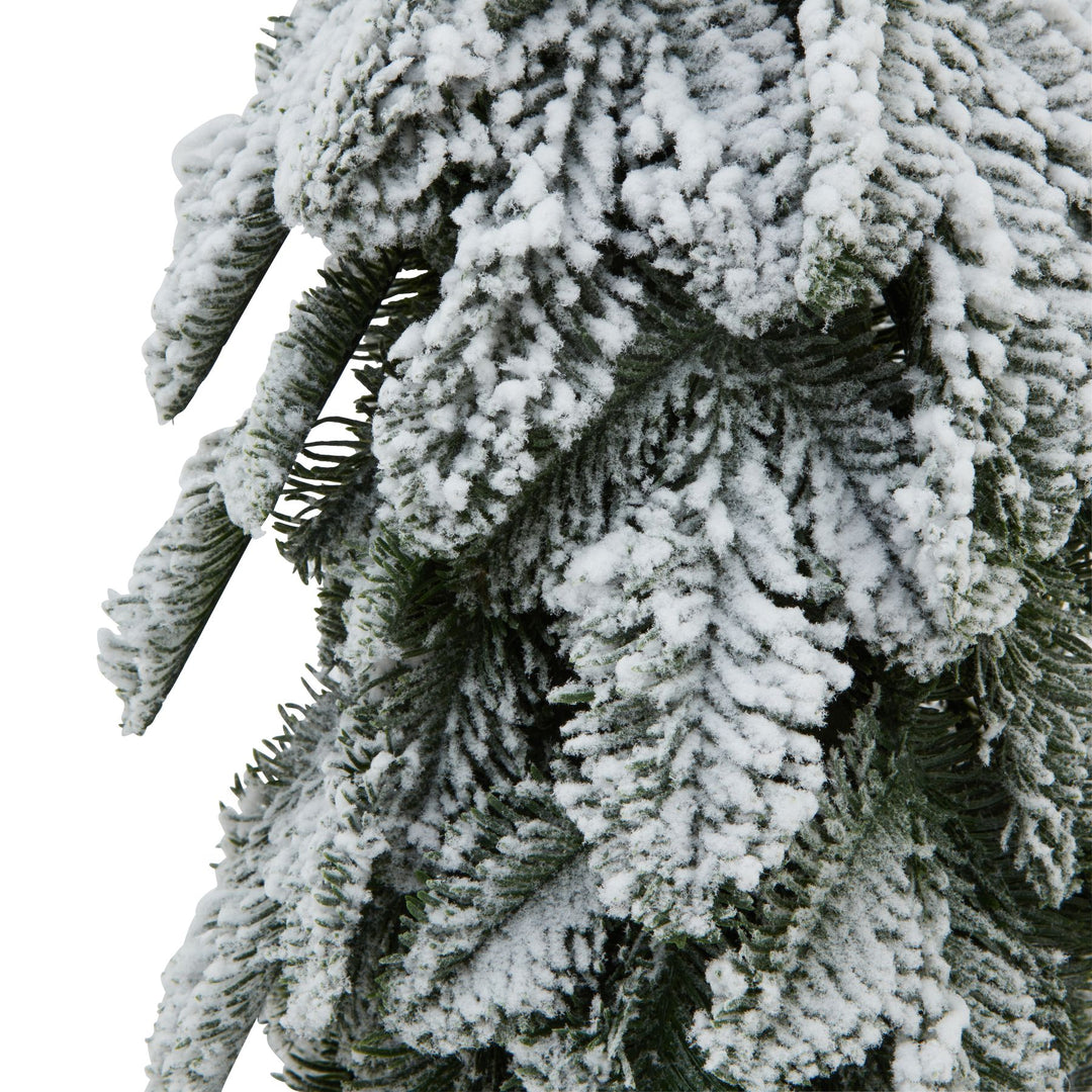 40cm Medium Snowy Fir Tree