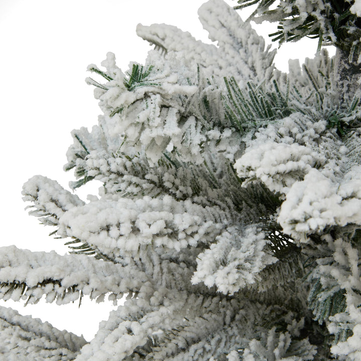 Medium Snowy Spruce Tree - TidySpaces