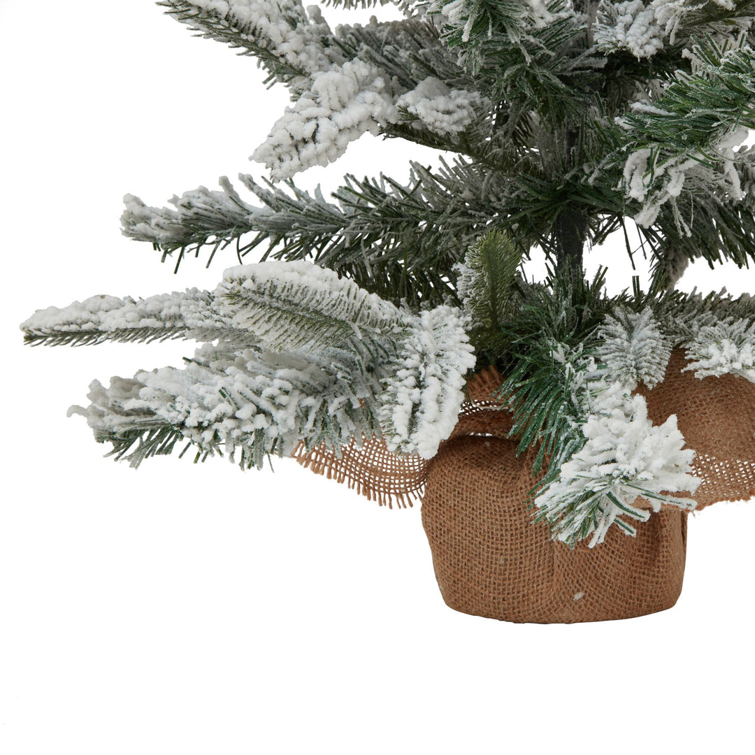 Medium Snowy Spruce Tree - TidySpaces