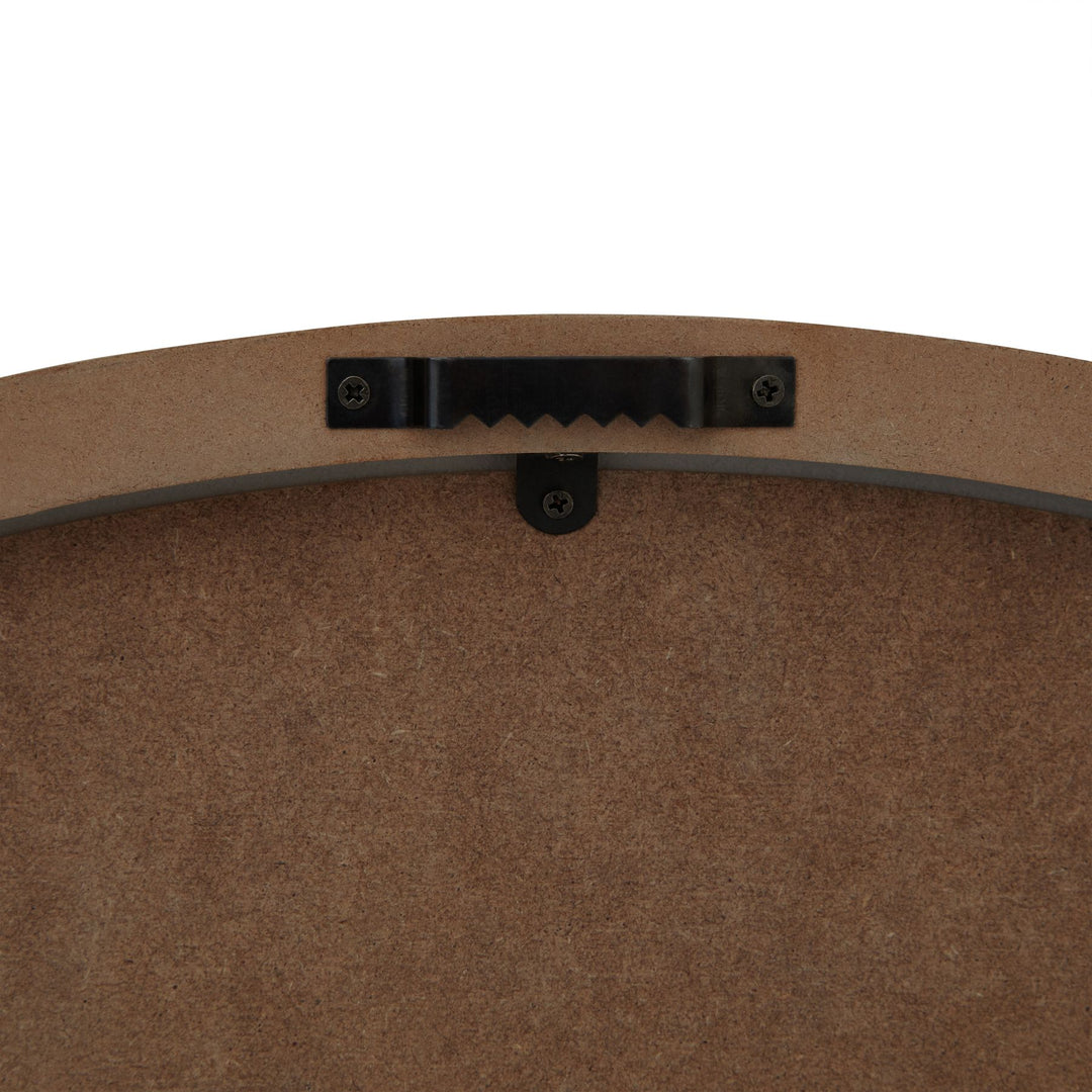 Large Rustic White Clock With Beaded Frame - TidySpaces