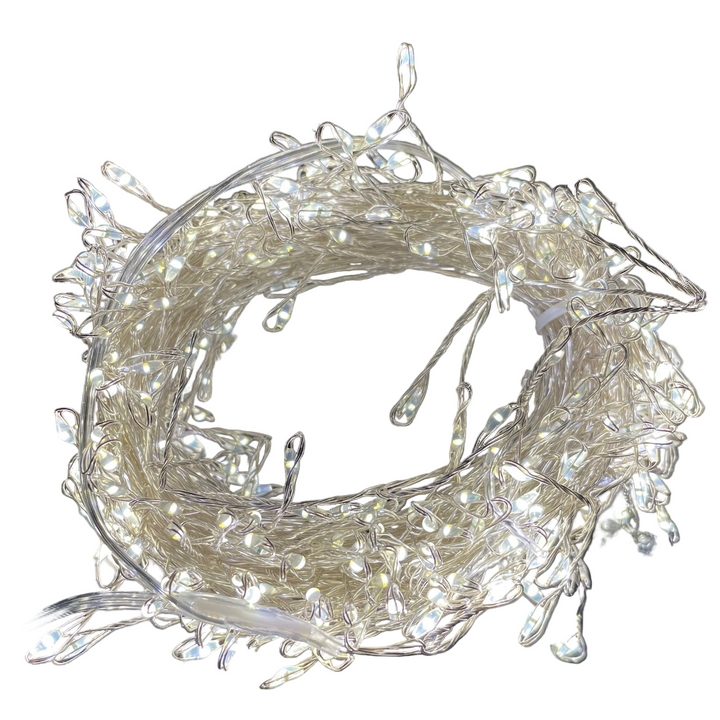 7.2M Plug In LED Warm White Cluster Micro Light